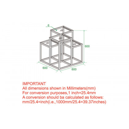 Worldwide Casini Multi-Tiered Accent Table - Silver