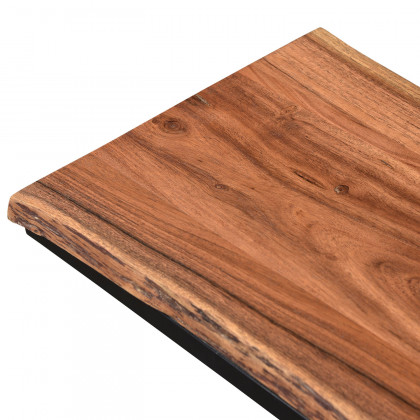 Worldwide - Jivin Accent Table in Natural/Black