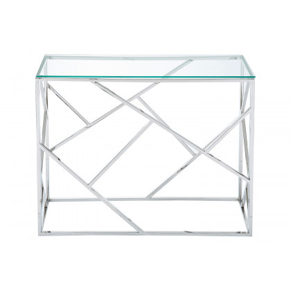 Worldwide - Juniper Console Table in Silver