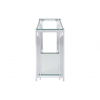 Worldwide Estrel Console Table - Silver