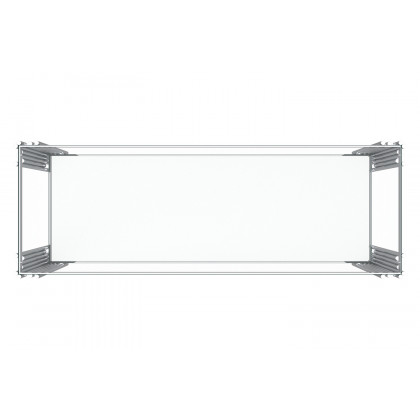 Worldwide Estrel Console Table - Silver