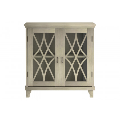 Worldwide Jasper Cabinet - Antique White