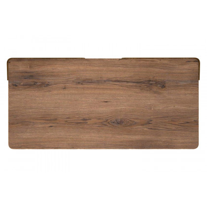 Worldwide Anand Desk - Natural/Aged Gold