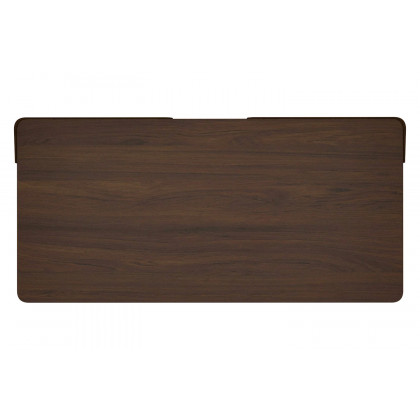 Worldwide Anand Desk - Walnut/Aged Gold