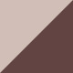Beige/Dark Brown