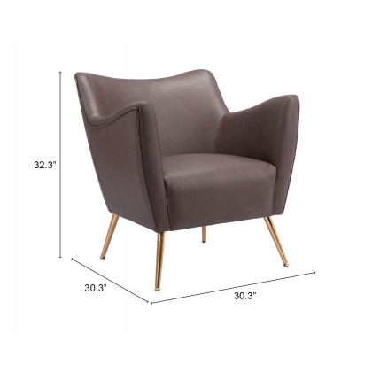 ZUO - Zoco Accent Chair in Espresso