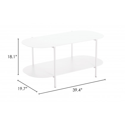 ZUO Pullman Coffee Table - White