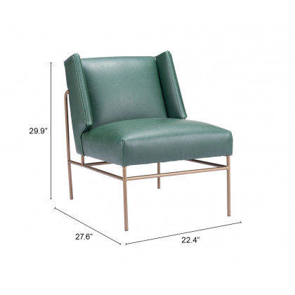 ZUO Atlanta Accent Chair - Green