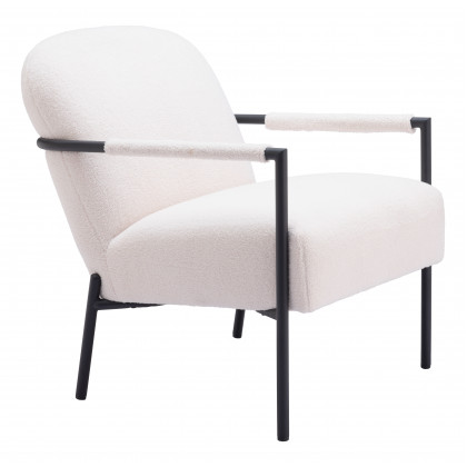 ZUO - Chicago Accent Chair in Ivory