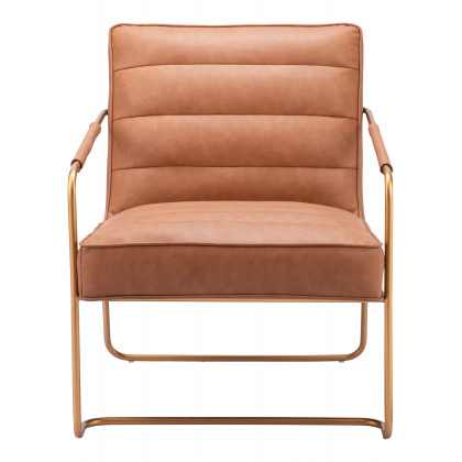 ZUO Dallas Accent Chair - Vintage Brown