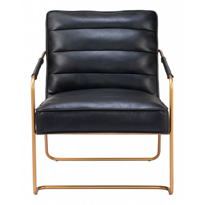 ZUO Dallas Accent Chair - Vintage Black
