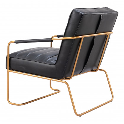 ZUO Dallas Accent Chair - Vintage Black