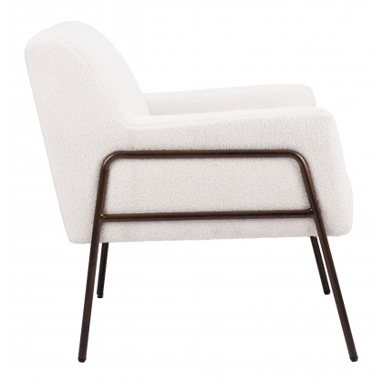 ZUO Charleston Accent Chair - Cream