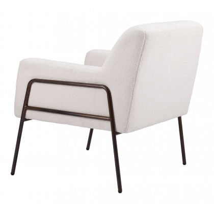 ZUO Charleston Accent Chair - Cream