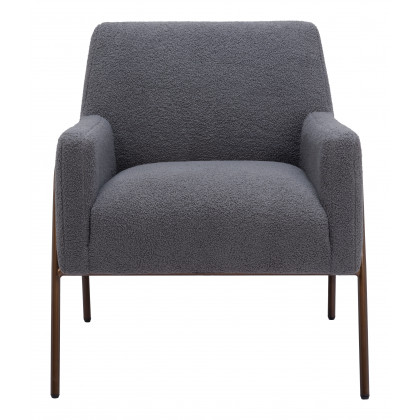 ZUO Charleston Accent Chair - Gray