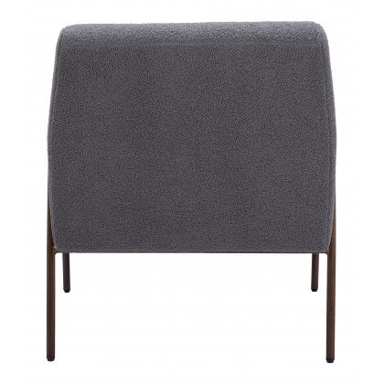 ZUO Charleston Accent Chair - Gray