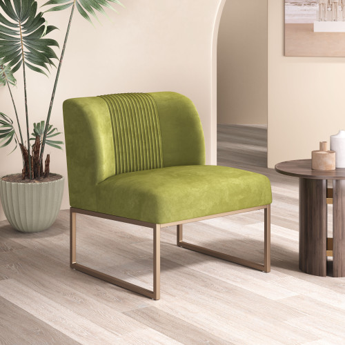 ZUO Sante Fe Accent Chair - Olive Green