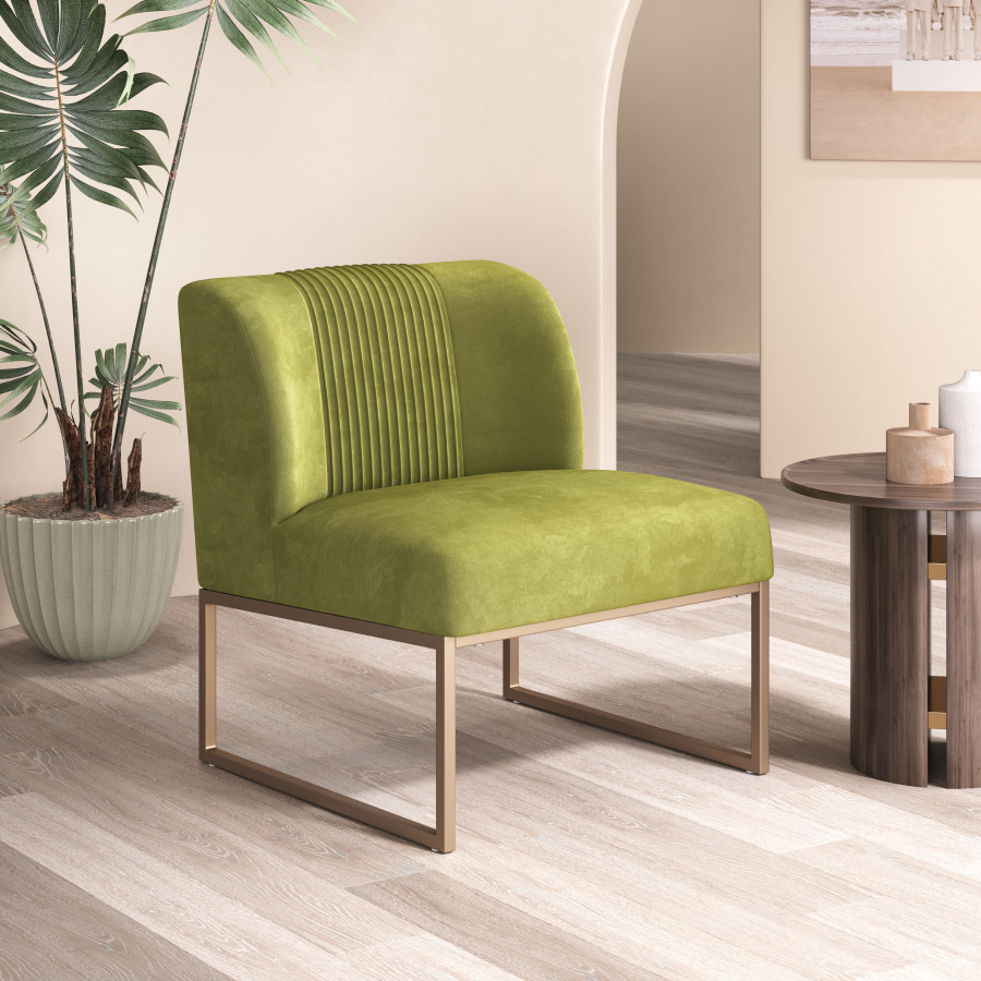 ZUO Sante Fe Accent Chair - Olive Green