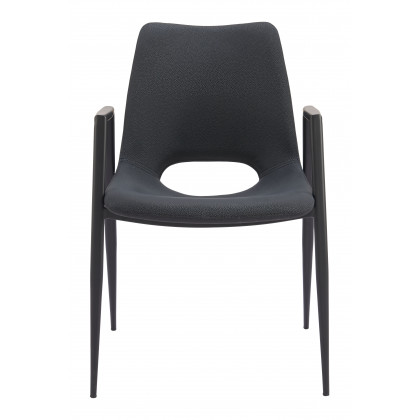 ZUO Desi Dining Chair (Set of 2) - Black