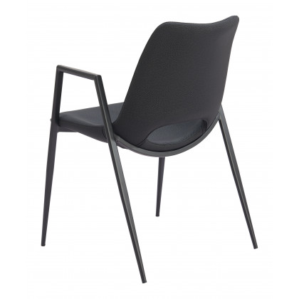 ZUO Desi Dining Chair (Set of 2) - Black
