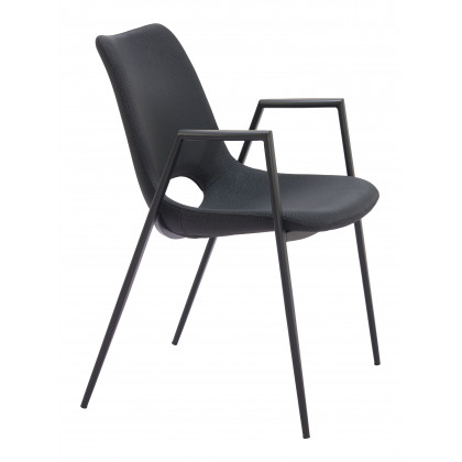ZUO Desi Dining Chair (Set of 2) - Black