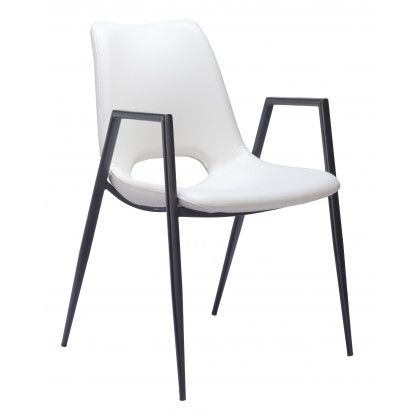 ZUO Desi Dining Chair (Set of 2) - White