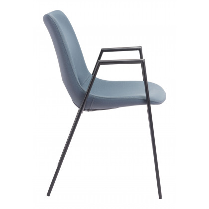 ZUO Desi Dining Chair (Set of 2) - Blue