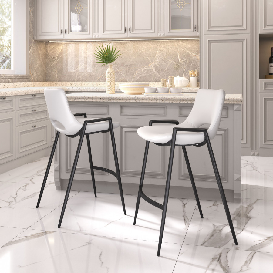 ZUO Desi Counter Stool (Set of 2) - White
