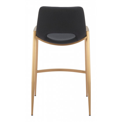 ZUO Desi Counter Stool (Set of 2) - Black/Gold