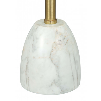 ZUO - Cynthia Side Table in White/Gold