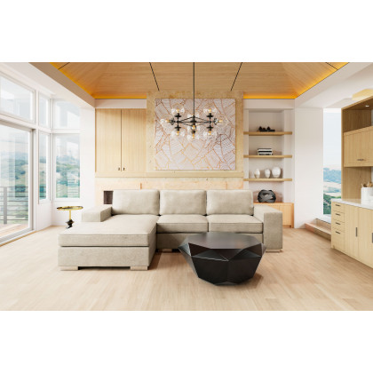 ZUO Brickell Sectional - Beige