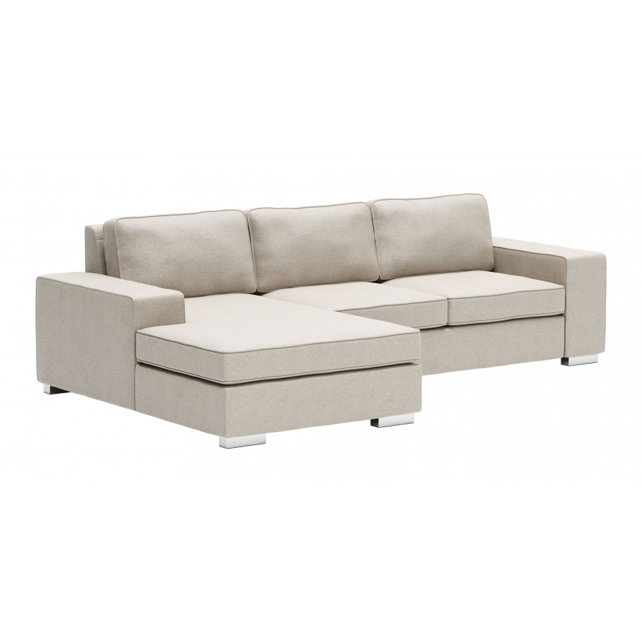 ZUO Brickell Sectional - Beige