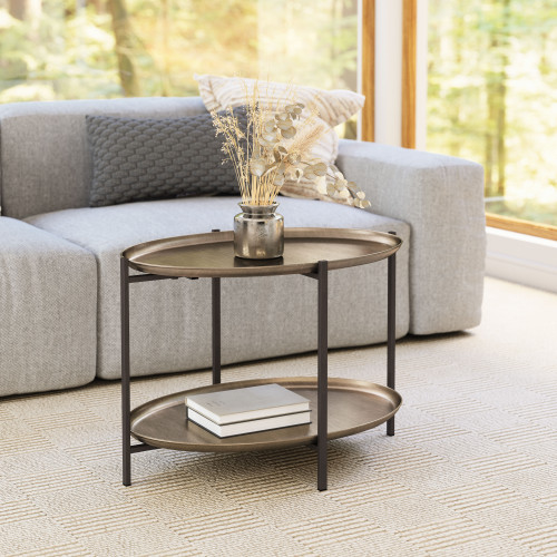 ZUO - Bronson Coffee Table in Bronze