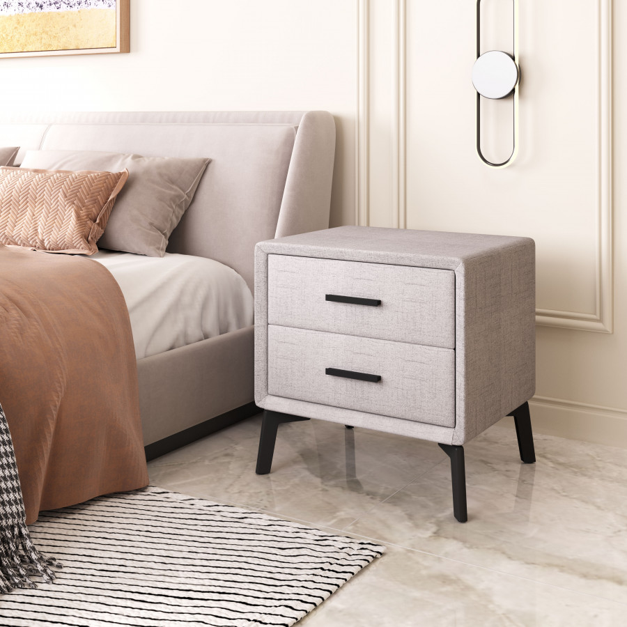 ZUO - Halle Side Table in Gray