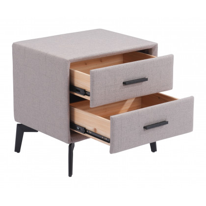 ZUO - Halle Side Table in Gray