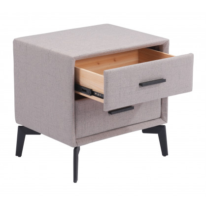 ZUO - Halle Side Table in Gray