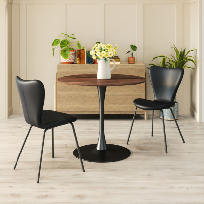 ZUO Torlo Dining Chair (Set of 2) - Black