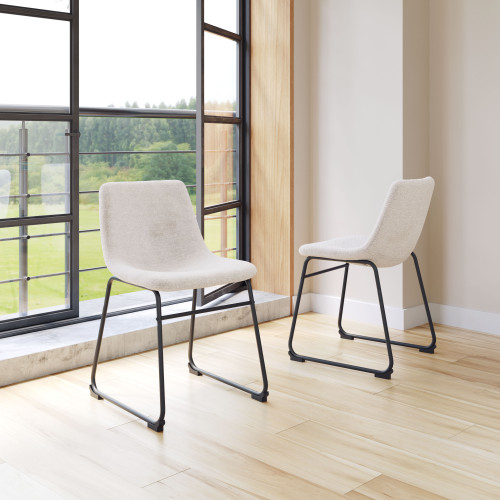 ZUO Smart Dining Chair (Set of 2) - Ivory