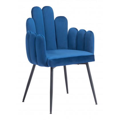 ZUO Noosa Dining Chair (Set of 2) - Navy Blue
