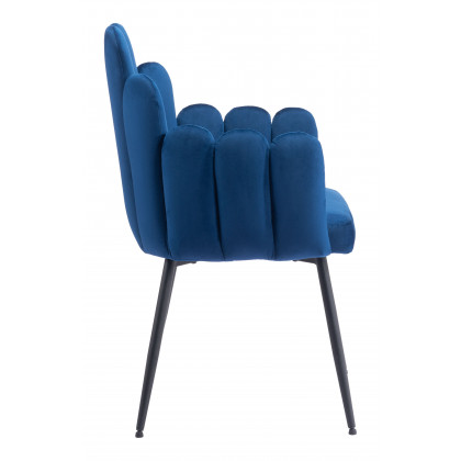 ZUO Noosa Dining Chair (Set of 2) - Navy Blue