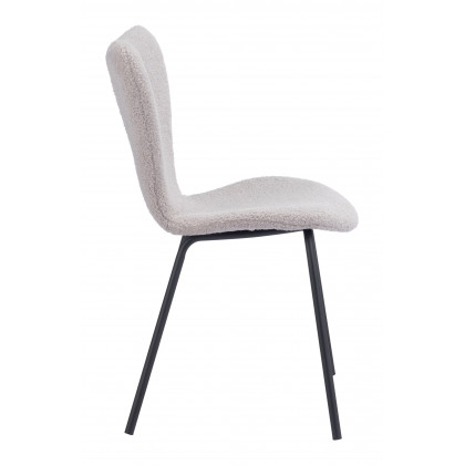 ZUO Thibideaux Dining Chair (Set of 2) - Light Gray