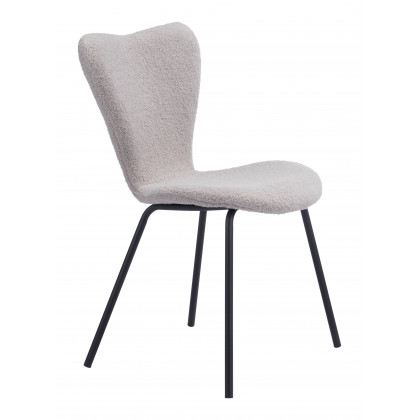 ZUO Thibideaux Dining Chair (Set of 2) - Light Gray