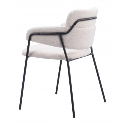 ZUO Marcel Dining Chair (Set of 2) - Cream