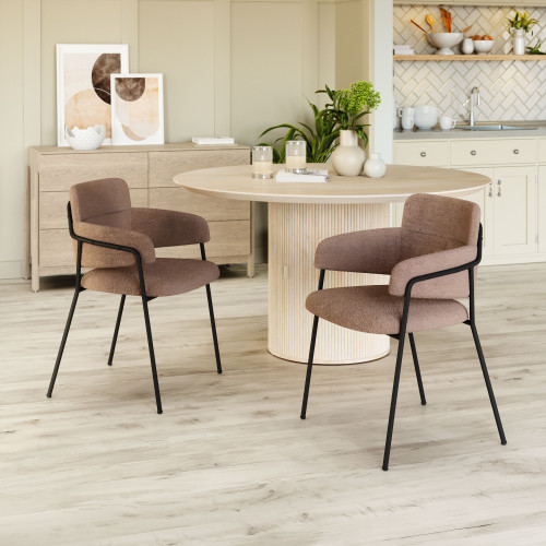 ZUO Marcel Dining Chair (Set of 2) - Brown