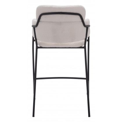 ZUO Marcel Counter Stool (Set of 2) - Cream