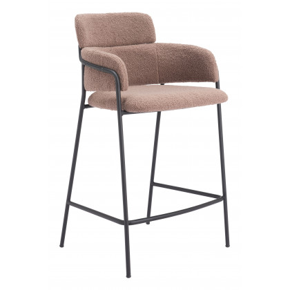 ZUO Marcel Counter Stool (Set of 2) - Brown
