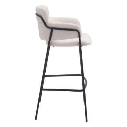 ZUO Marcel Barstool (Set of 2) - Cream