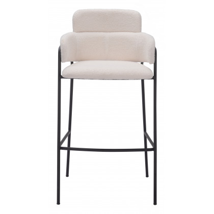 ZUO Marcel Barstool (Set of 2) - Cream