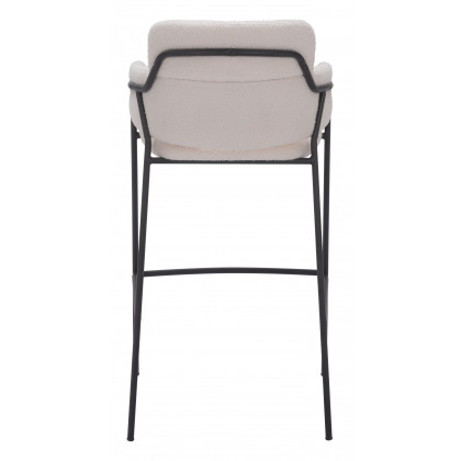 ZUO Marcel Barstool (Set of 2) - Cream