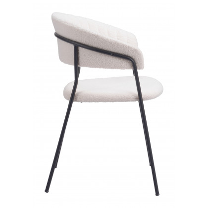 ZUO Josephine Dining Chair (Set of 2) - Cream